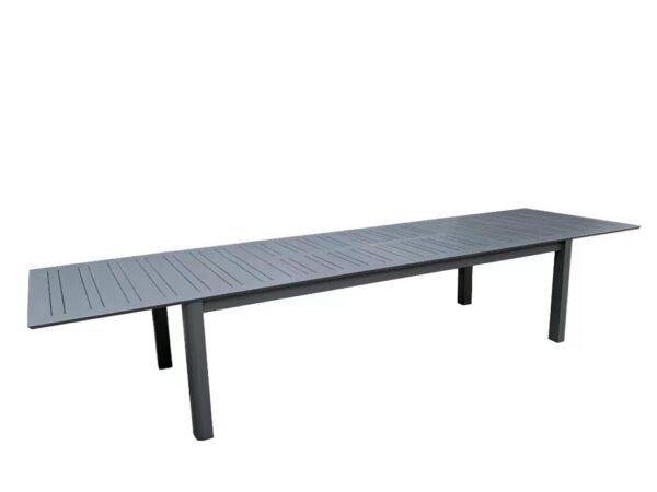 10 שולחן אלומיניום דגם בריסל נפתח ל-4 מטר